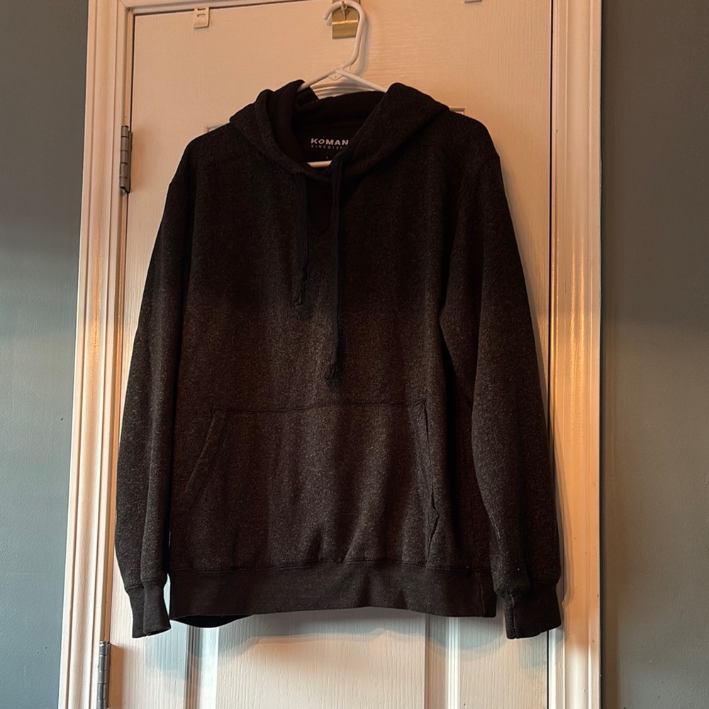 Koman Black Hoodie Men’s Large Gently Used
